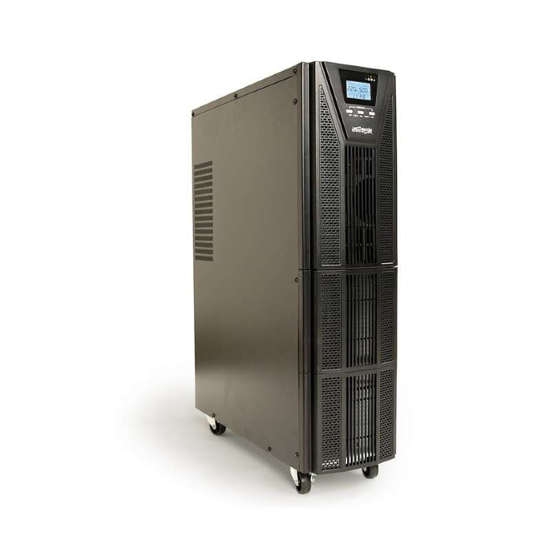 Gembird EG-UPSO-6000 Sistema de Alimentacion Ininterrumpida SAI/UPS 6 kVA 6000 W - Doble Conversion (en Linea) - 6 Salidas AC