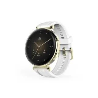 Hama 7000 Reloj Inteligente Smartwatch - Bluetooth 5.3 - Bateria 300mAh - Pantalla AMOLED 1.32" - IP68 - Resistencia al Agua 3 Atm - Pulsera de Silicona - 4.3x1.2x5.1cm - Color Blanco