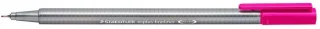 Staedtler Triplus Fineliner 334 Rotulador de Punta Fina - Trazo de 0.3mm - Tinta Base de Agua - Color Magenta · Pack de 10 uds.