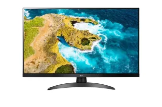 LG Televisor Smart TV 27" LED IPS FullHD 1080p - WiFi, HDMI, USB 2.0, RJ-45, Bluetooth - VESA 75x75mm