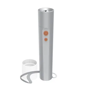 Hama Fl250 Linterna LED - Potencia 3W - 250 Lumenes - Funciona con 3 Pilas AAA - Aluminio - Color Plata