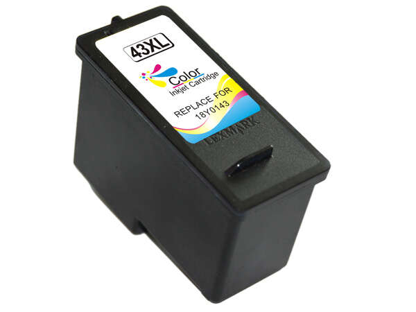 Lexmark 43XL/41 Color Cartucho de Tinta Generico - Reemplaza 18Y0143E/18Y0141E