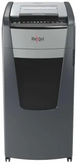 Rexel Optimum Autofeed 750x Destructora Automatica de Corte en Particulas P-4 - Autoalimentacion hasta 750 Hojas, Manual hasta 15 Hojas - Papelera de 140L - Color Gris Oscuro