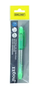 Online MagiXX Classic Boligrafo de Tinta Gel Borrable - Trazo de 0.7mm - Cartucho Reemplazable - Presentado en Blister - Uso Ambidiestro - Color Turquesa · Pack de 6 uds.