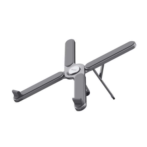 Trust Macy Soporte Plegable para Portatiles - Soporta Hasta 20Kg - Portatiles Hasta 17.3" - Cuerpo de Aluminio