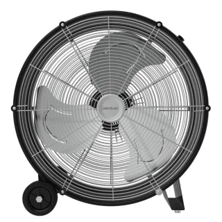 Cecotec ProIndustry 2000 Ventilador Industrial de Suelo con 3 Aspas de Aluminio - 120W - 3 Velocidades - Flujo de Aire 5404.2 m3/h - Facil Transporte con Asas y Ruedas - Rejilla Protectora -