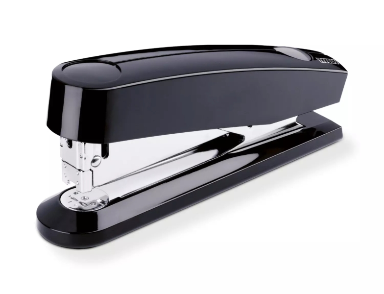 Novus B 7A Grapadora Automatica de Sobremesa + Caja de 200 Grapas 24/6 - Funcion Automatica para Grapar sin Esfuerzo hasta 8 Hojas - Grapa hasta 30 Hojas - Grapado Cerrado, Abierto y Clavado
