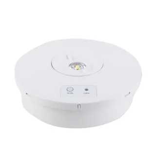 Elbat Luz de Emergencia Sobre Pared - 330 Lumens - 6000K - 2W - Luz Fria - 3 Horas de Autonomia - Bateria de Litio