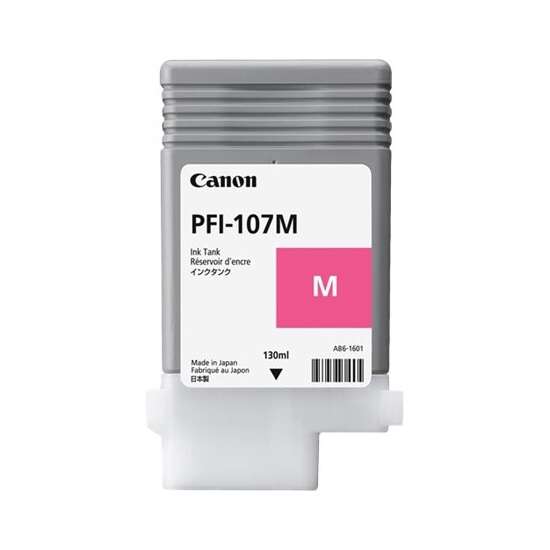 Canon PFI107 Magenta Cartucho de Tinta Original - 6707B001/PFI-107M