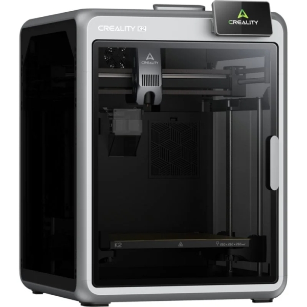 Creality K2 Pro Impresora 3D Cerrada - Volumen de Impresion 26x26x26cm - Cuerpo de Aluminio Aeroespacial - Interfaz de Usuario Inteligente - Velocidad hasta 600mm/s