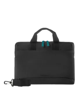 Tucano Smilza Maletin Portatil 15,6" - Tamaño Slim - Sistema Anti-Choques - Mango Doble - Color Negro