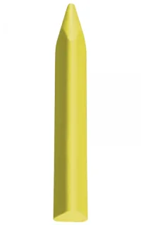 Jovi Triwax Estuche de 12 Ceras - Triangulares - No Manchan - Trazo Suave - Gran Rendimiento - Facil Agarre - Apto para Sacapuntas - Libre de Alergenos - Color Amarillo