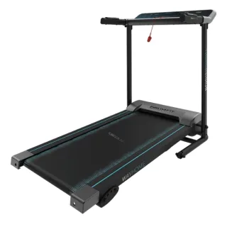 Cecotec DrumFit WayHome 1000 Runner Sprint Cinta de Correr Plegable - 600W - Velocidad hasta 10km/h - Pantalla LED - Pulsometro - 12 Programas - Superficie 110x40cm - Color Negro y Gris