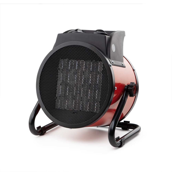 Orbegozo FHR 3050 A Calefactor Ceramico Profesional - Potencia 3000W - Pies Antideslizantes - Ventilador - 2 Niveles de Calor - Asa de Transporte - Apagado Automatico de Seguridad - Color ne