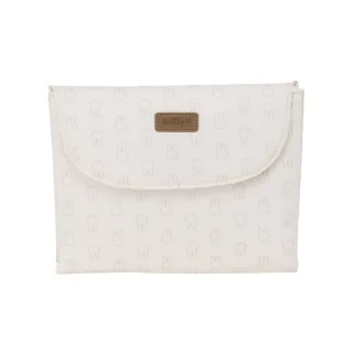 Safta Miffy Mum Moon Cambiador de Bebe Plegable - Repelente de agua - Compacto - Facil de Limpiar - 400x500mm - Color Blanco