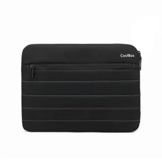 Coolbox Funda Portatil 13" Negro-Impermeable