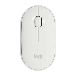 Logitech Pebble M350 Raton Inalambrico USB 1000dpi - 3 Botones - Uso Ambidiestro - Color Blanco