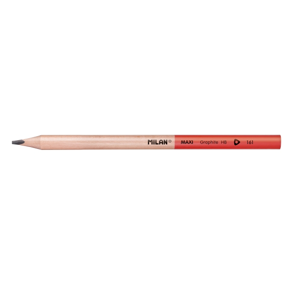 Milan Maxi Lapices de Grafito HB Maxi Triangular - Mina de 3.5mm · Pack de 12 uds.