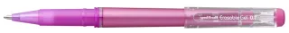 Uni-ball UF-222 Roller de Gel Borrable - Punta de Bola 0.7mm - Tinta Termosensible - Doble Goma Borradora - Color Rosa · Pack de 12 uds.