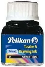 Pelikan Tinta China 523 10ml - Alta Calidad - Resistente al Agua - Ideal para Dibujo y Caligrafia - Color Siena Tostada