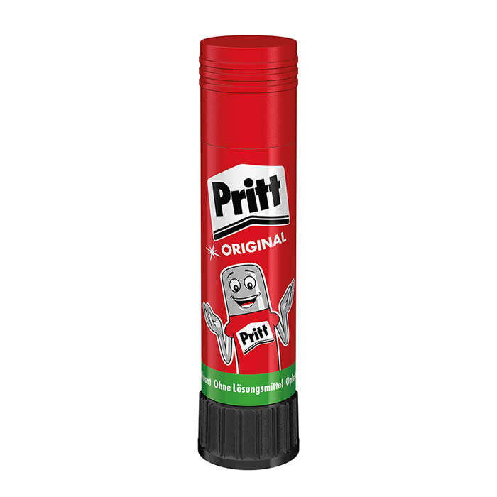 Pritt Barra de Pegamento 11grs - Sin Disolventes - 97% de Ingredientes Naturales - Lavable a 20ºC - Seguro para Niños · Pack de 15 uds.