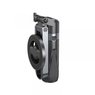 XO SS22 Tripode y Palo Selfie - 4 en 1 - Mando Bluetooth - Luz LED - Soporte Magnetico - Compacto con Gancho - Color Negro