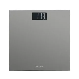 Cecotec Surface Precision 9200 Healthy Bascula Corporal - Capacidad hasta 180kg - 4 Sensores - Acero Inoxidable - Cinta Metrica y Pilas - Pantalla LCD - Antihuellas - Patas Antideslizantes -