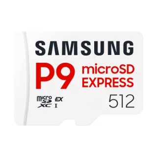 Samsung MicroSDHC P9 Express 512GB V30, A1 800MBs