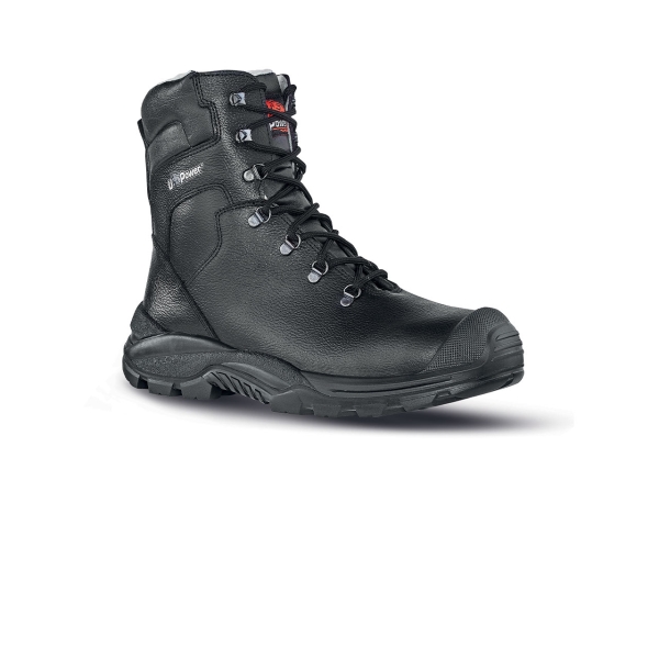 Upower Klever UK S Calzado de Seguridad Botines - Talla 38 - Empeine de Piel Lleno Flor, Hidrofugos, Toe-Tapa de Poliuretano, Forro de Lana Ecologica, Antiperforacion, Antideslizante, Protec