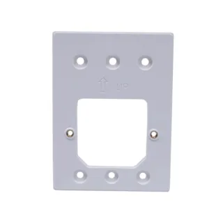 Ruijie RG-RAP1200(P)-MNT Pack de 10 Placas de Montaje para Punto de Acceso Rap1200(P) - Universal para Cajas de Conexion US/EU - Color Blanco