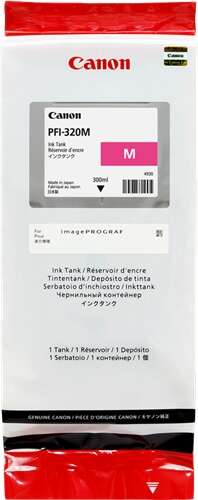 Canon PFI320 Magenta Cartucho de Tinta Original - 2892C001/PFI-320M