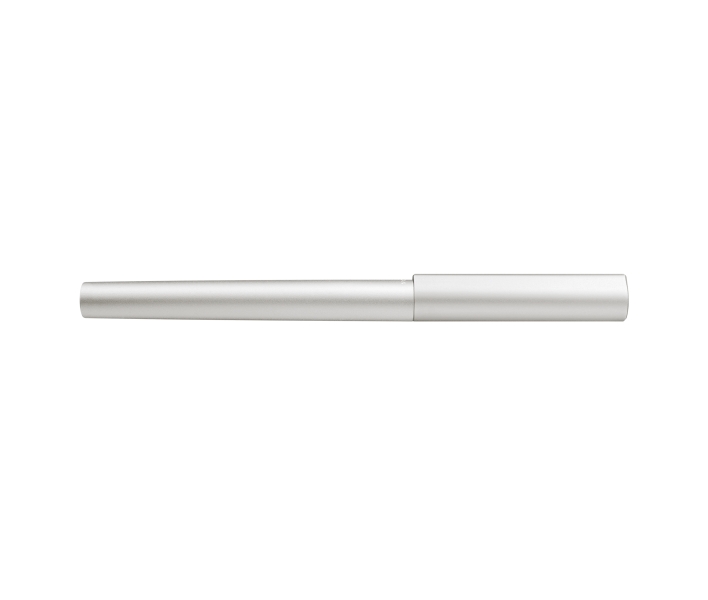 Pelikan Ineo Pluma Estilografica - Punta M - Caja Metalica - Aluminio Anodizado Satinado - Forma de Gota Antivuelco - Incluye Recambio - Color Brisa