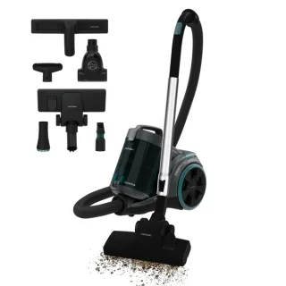 Cecotec Conga Rockstar Multicyclonic XL PowerStyle Aspiradora de Trineo con Cable - 900W - 20KPa de Succion - Deposito 3.3L - Doble Filtro HEPA - Accesorios Multifuncion - Ideal Mascotas - C
