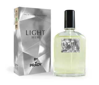 Prady Colonia de Hombre Light Him - Frasco de 90 ml - Spray Pulverizador