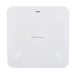 Ruijie RG-RAP2200(F) Punto de Acceso de Doble Banda - Montaje en Techo - PoE - 1.3Gbps - 2x RJ45 - WiFi 5 AC1300 - Antenas Internas Ethernet - Color Blanco