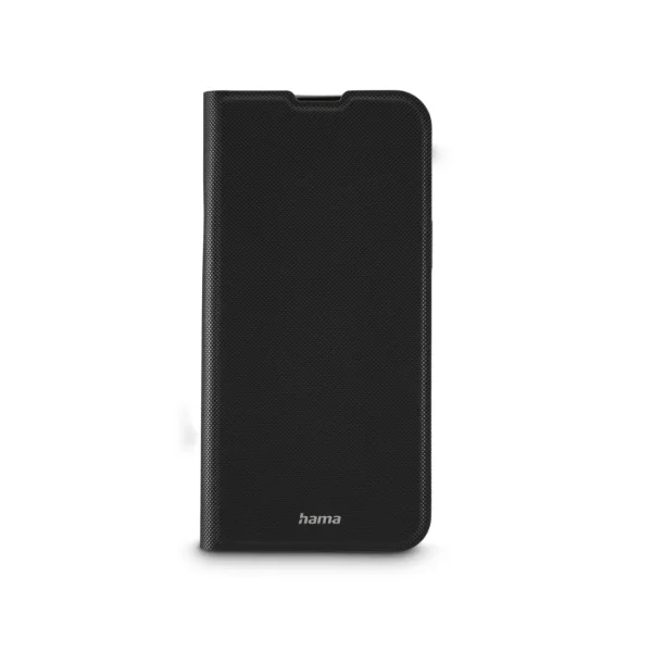 Hama Daily Protect Funda para iPhone 15 - Cierre Magnetico - Antideslizante - Antihuellas - Poliuretano Termoplastico - Funcion de Soporte - Color Negro
