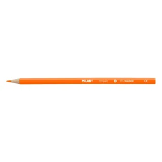Milan Unicolor Lapices de Color Naranja - Triangular - Color Naranja · Pack de 12 uds.