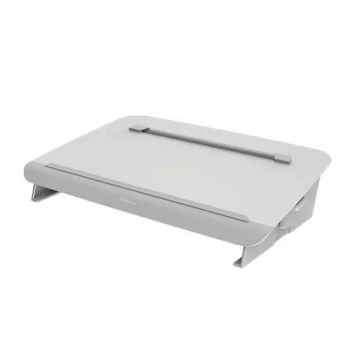 Fellowes Hana Soporte y Atril - Guia Magnetica de Lectura - Diseño Elegante y Duradero - Hasta 5kg - Color Blanco
