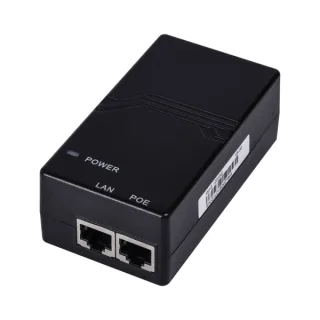 Ruijie RG-E-120(GE) Inyector PoE - 1 Puerto - Velocidad hasta 1Gbps - Color Negro