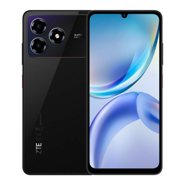 ZTE Blade A36 Smartphone Pantalla 6,75" - 4+8 GB RAM - 64 GB - 90 Hz - Bateria 5000 mAh - Color Negro