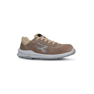 Upower Aerator S ESD Zapato de Seguridad de Verano - Talla 35 - Gamuza Perforada, Forro WingTex, Plantilla Antifatiga, Puntera AirToe Composite, Antiperforacion, Suela Antideslizante - Color