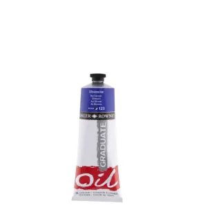 Daler Rowney Graduate Pintura al Oleo - Tubo de Aluminio - 220ml - Color Azul Ultramarino
