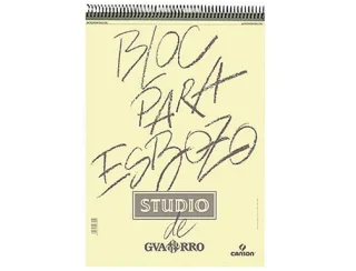 Canson Bloc de Dibujo para Esbozo de 100 Hojas A4 90grs - 21x29.7cm - Color Blanco
