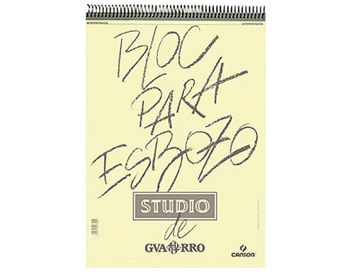 Canson Bloc de Dibujo para Esbozo de 100 Hojas A4 90grs - 21x29.7cm - Color Blanco