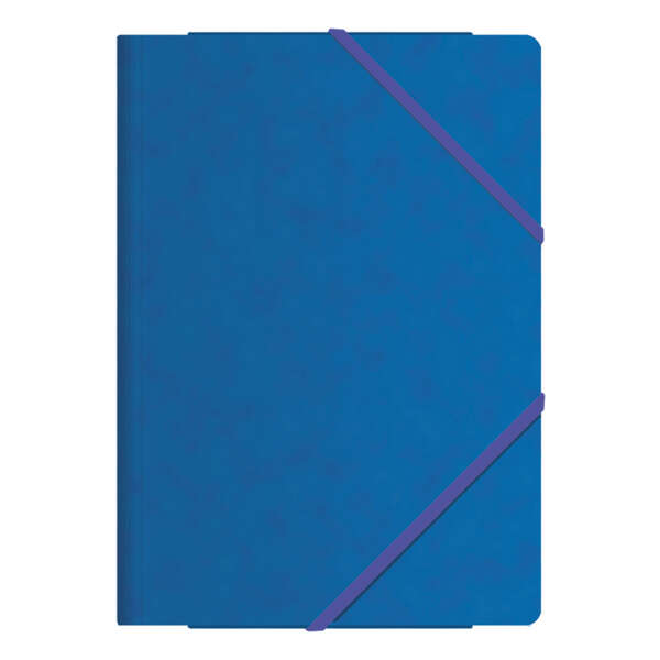 Dohe Carpetas de Gomas con Tres Solapas - Tamaño Folio - Fabricadas en Cartulina de Primera Calidad - Plastificadas - Cierre de Gomas Planas · Pack de 10 uds.