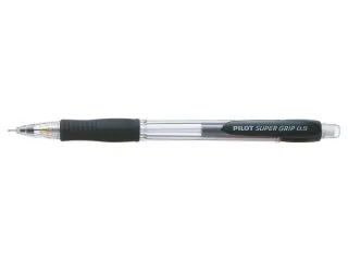 Pilot Portaminas SuperGrip H185 - Trazo 0.5mm - Mina HB - Cuerpo Negro · Pack de 12 uds.
