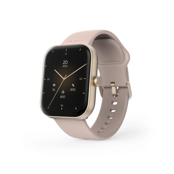 Hama 5000 Reloj Inteligente Smartwatch - Bluetooth 5.3 - Bateria 300mAh - Pantalla TFT 1.65" - IP68 - Pulsera de Silicona - 3.9x1.3x4.7cm - Color Rosa Palido