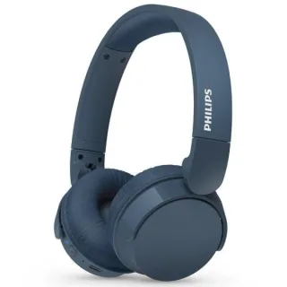 Philips Auriculares Supraaurales Inalambricos - Bluetooth 5.3 - Autonomia hasta 55h - Microfono Integrado - Bateria 600mAh - Conector USB-C - Plegable - Alcance 10m - Altavoz de 32mm - Color