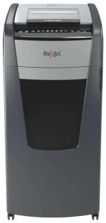Rexel Optimum Autofeed 600M Destructora Automatica de Microcorte - Alimentacion Automatica de Hasta 600 Hojas - Nivel de Ruido Ultra Silencioso - Color Negro