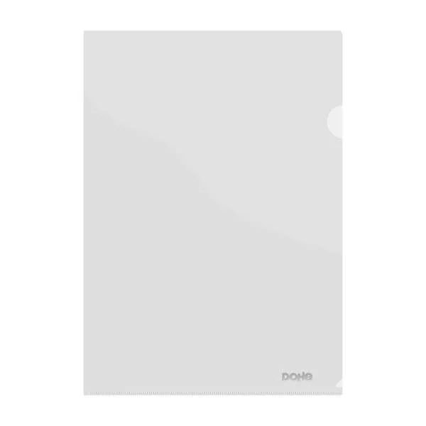 Dohe Dossier Uñero A4 - Fabricado en Polipropileno Translucido de 180 Micras - Medidas 210x297mm - Calidad Extra · Pack de 8 uds.
